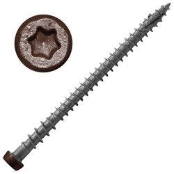 Screw Products No. 10 X 2-3/4 in. L Tree House Star Flat Head Deck Screws 1750 pc