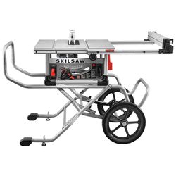 SKIL 15 amps Corded 10 in. Table Saw with Stand Tool Only