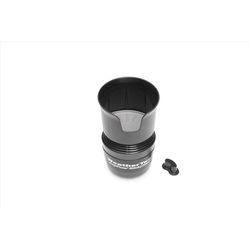 Weathertech CupCoffee Black/Silver Coffee Cup Holder 1 pk