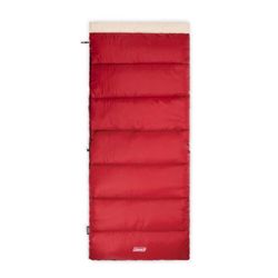 Coleman Flatlands Red Sleeping Bag 33 in. W X 75 in. L 1 pk
