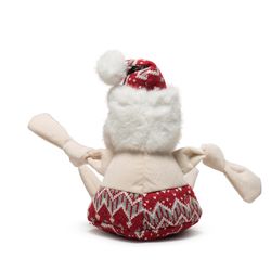 Allure Pet Huggle Hounds For Dog Red/White Beach Bum Santa Dog Bone Small 1 pk