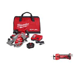 Milwaukee M18 FUEL Brushless 7-1/4 in Rear-Handle Circular Saw with Cut Out Bare Tool