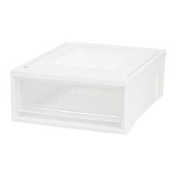 IRIS 22 White Drawer 7 in. H X 15.75 in. W X 19.63 in. D Stackable