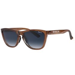 BEX Sunglasses Sunglasses Unisex Brown Frame Sapphire Lens Polarized