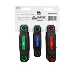 Ace Metric and SAE Ergo Fold Hex Key Sets 3 pc