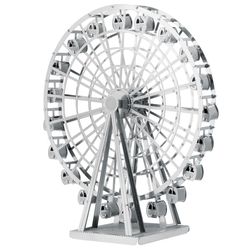 Fascinations Metal Earth Ferris Wheel 3D Metal Model Kit Silver