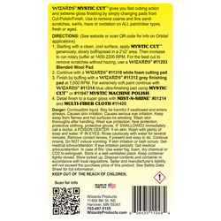 Wizards Mystic Cut Polishing Compound 32 oz