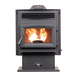 US Stove EPA Certified 2200 sq ft Wood Pellet Stove 90 lb. cap. Hopper