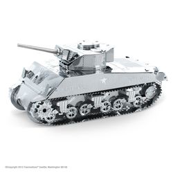 Fascinations Metal Earth Sherman Tank 3D Model Kit