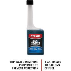 STA-BIL 360 Marine Gasoline Ethanol Treatment and Fuel Stabilizer 10 oz