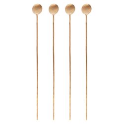 Karma Gold Stainless Steel Harper Spoon 4 pk
