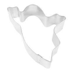 R&M International 3 in. L Ghost Cookie Cutter Silver 1 pc