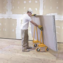 Metal Tech Buildman 48.5 in. H X 49.25 in. W X 22.25 in. D Drywall Cart