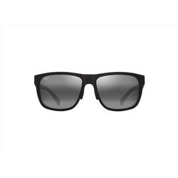 Maui Jim Puakea Sunglasses Men's Matte Black Frame Neutral Gray Lens Polarized