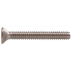 HILLMAN No. 10-32 Ga. X 2 in. L Phillips Flat Head Stainless Steel Machine Screws 100 pk
