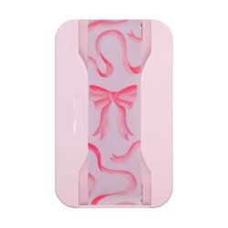 LoveHandle Pink/White Coquette Cell Phone Grip For All Mobile Devices