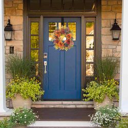 Briarwood Lane Fall Abundance Autumn Wreath 1 each 24 in.