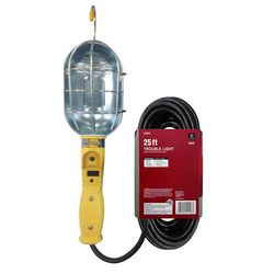 Ace 1320 W 25 ft. 16/3 SJT Incandescent Trouble Light