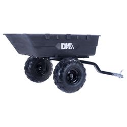 DK2 By Marlon 12.79 in. H X 33.26 in. W X 64.56 in. D 2-Wheel Cart