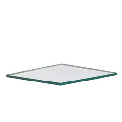 PSI Clear Single Glass Float Sheet 28 in. W X 28 in. L X 2.5 mm