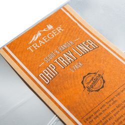 Traeger Aluminum Drip Tray Liner 13.15 in. L X 10.24 in. W For Traeger Ranger, Scout, PTG