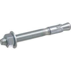 HILLMAN 1/2 in. D X 4-1/2 in. L Steel Round Head Wedge Anchor 10 pk