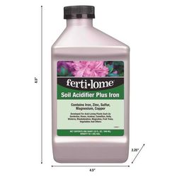 Ferti-lome Soil Acidifier Plus Iron 32 oz