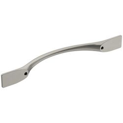 Amerock Transitional Arch Cabinet Pull 5-1/16 in. Satin Nickel Silver 1 pk
