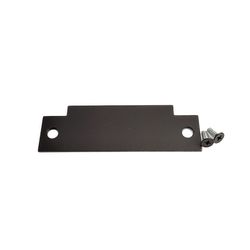 Tuff Strike 1.62 in. L Oil Rubbed Bronze Black Steel Hole Filler Plate 1 pc
