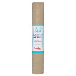 Con-Tact 28 in. L X 16 in. W Taupe Rubber Bath Mat Latex Free