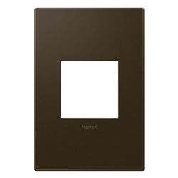 Legrand Adorne Bronze 1 gang Thermoplastic Nylon Decorator Wall Plate 1 pk