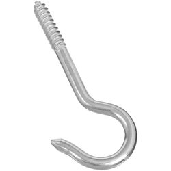 National Hardware Large Zinc-Plated Silver Steel 4-15/16 in. L Ceiling Hook 125 lb 1 pk