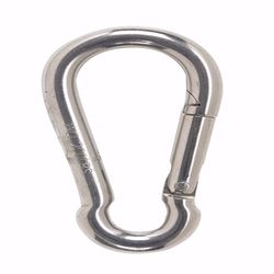 Campbell 0.51 in. D X 3.15 in. L Polished Stainless Steel Spring Snap 200 lb