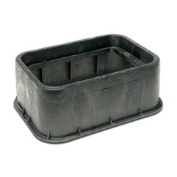 NDS 19 in. W X 14 in. D X 6 in. H Rectangular Valve Box Extension Black