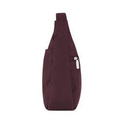 Travelon Burgundy Hobo Bag 9.5 in. H X 10.25 in. W