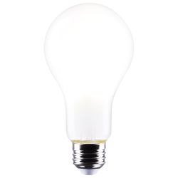 Satco A21 E26 (Medium) LED Bulb Soft White 150 Watt Equivalence 1 pk