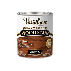Varathane Premium Golden Mahogany Oil-Based Fast Dry Wood Stain 1 qt