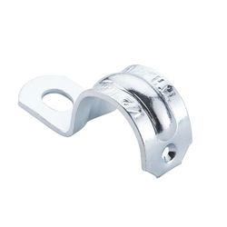 Halex 2 in. D Steel 1 Hole Strap 2 pk