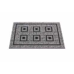 GrassWorx 18 in. W X 30 in. L Gray Six Panel Astroturf Door Mat