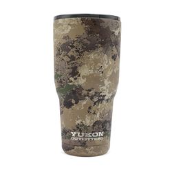 Yukon Outfitters 30 fl. oz. Veil Camo West River Verdant BPA Free Double Wall Tumbler