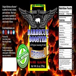 Croix Valley Original BBQ Booster Seasoning 6 oz