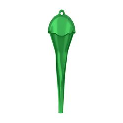 OEMTOOLS Green 11 in. H Plastic Funnel