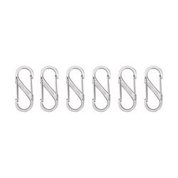 Nite Ize S-Biner Stainless Steel Silver Dual Carabiner S-Biner