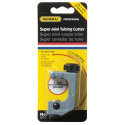 General 1-1/8 in. Mini Tube Cutter Black/Gray