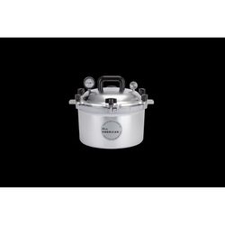 All American 1930 Cast Aluminum Pressure Canner 15.5 qt Silver