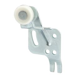 Prime-Line 3/4 in. D X 1/3 in. L Nylon/Steel Wardrobe Door Roller Assembly 2 pk