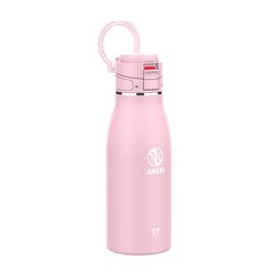 Takeka Traveler 17 oz Blush BPA Free Flip Lock Travel Tumbler