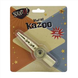 Toysmith Neato Kazoo Toy Gold/Red
