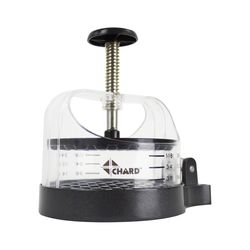 Chard Black/Clear Aluminum Burger Press/Maker 0.75 oz