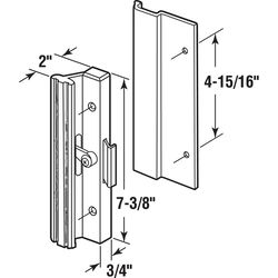 Prime-Line Anodized Aluminum Outdoor Patio Door Handle Set